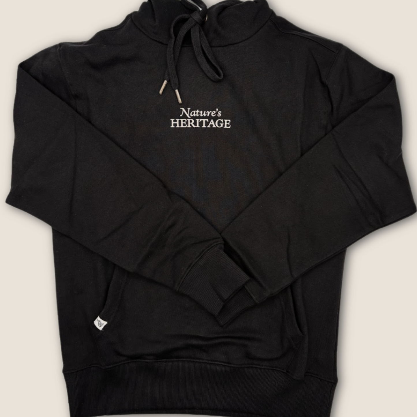 In Trees We Trust Screen-printed Fleece Hoodie