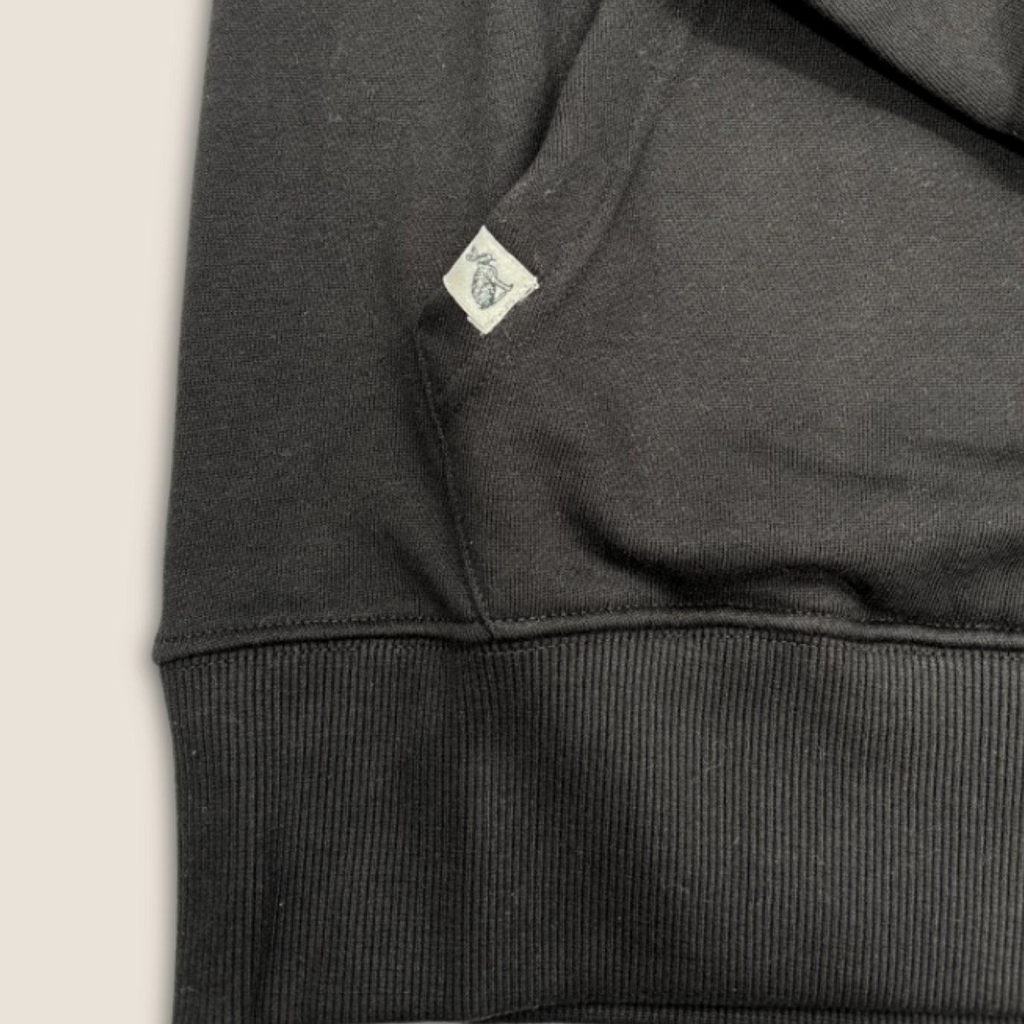 In Trees We Trust Screen-printed Fleece Hoodie