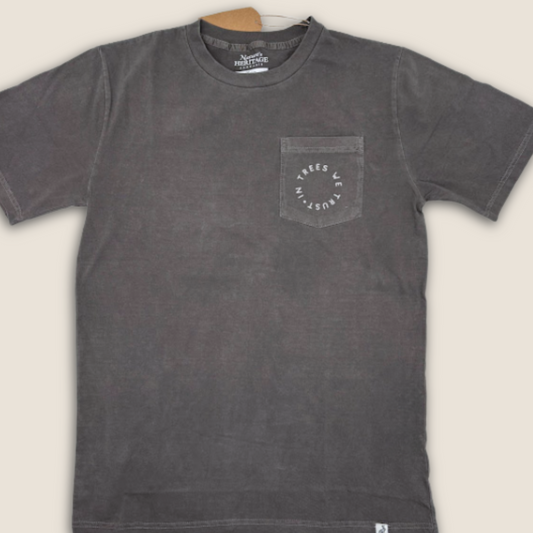 In Trees We Trust Pocket Tee Shirt